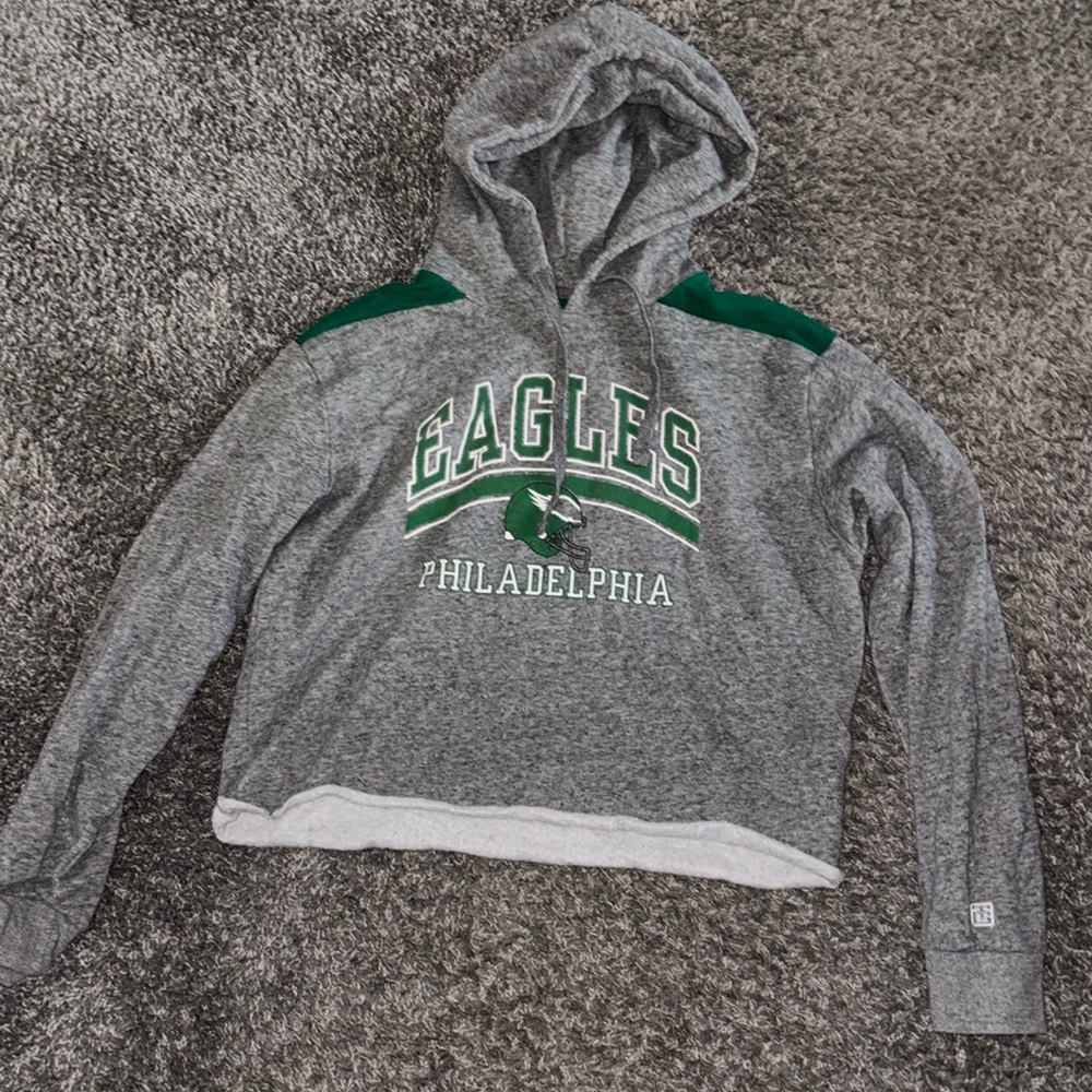 Cropped Philadelphia Eagles hoodie